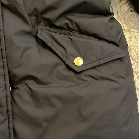 J Crew size large girls (size 10-12) fleece lined water resistant jacket - Picture 7 of 10